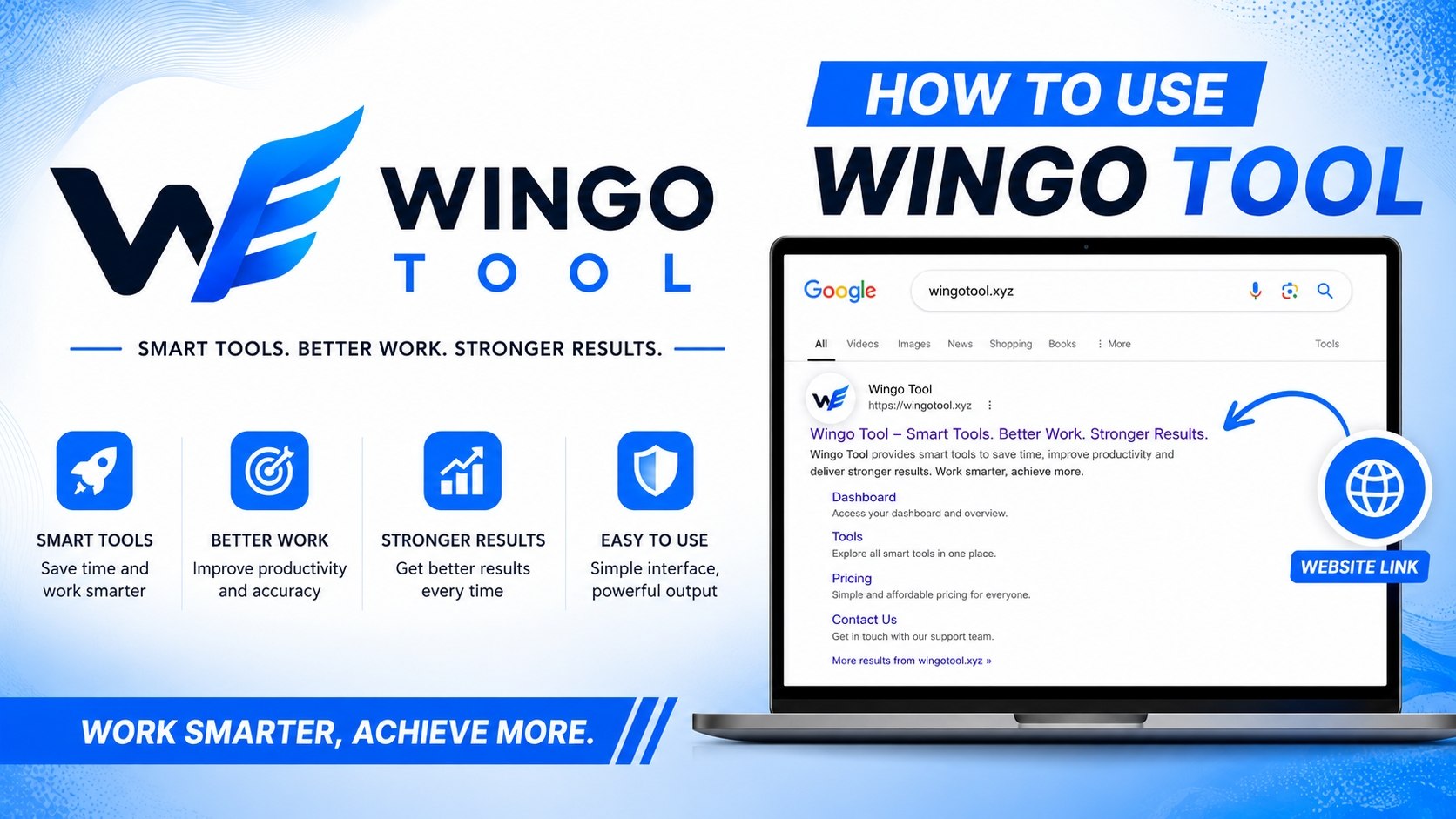 How to use WingoPro